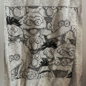 Kaw’s x Sesame Street collab Gray Graphic Sweatshirt